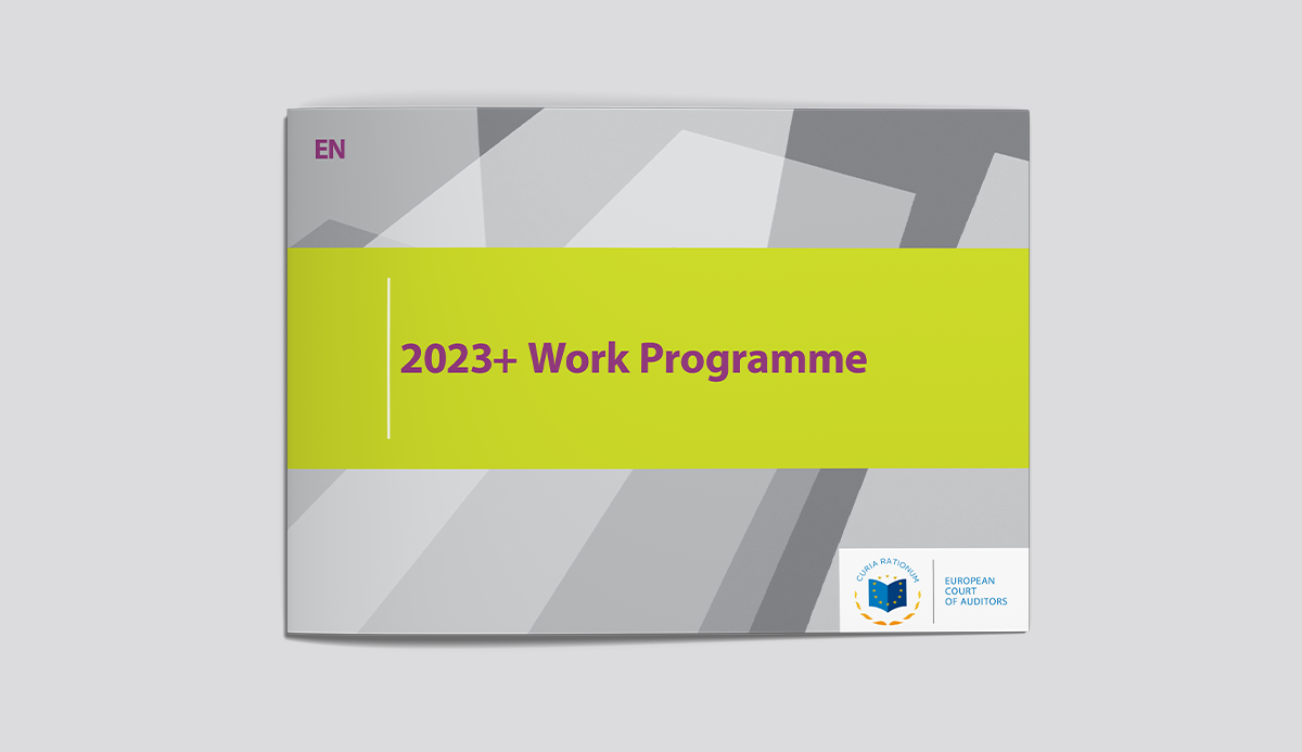 Programa de trabalho de 2023 e anos seguintes