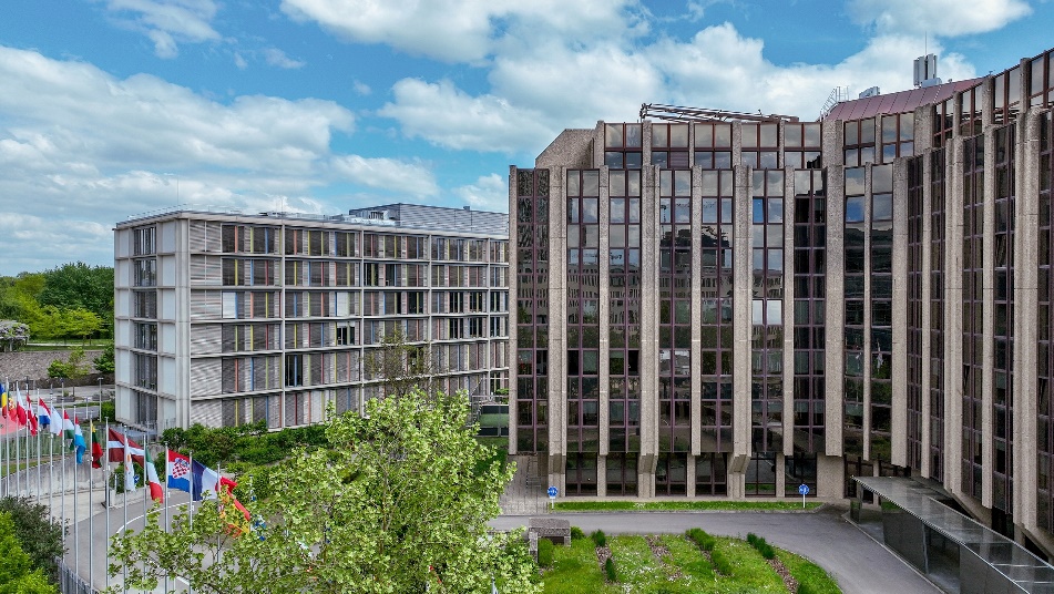 The office of the European Court of Auditors in Luxembourg