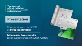 Presentation - of the ECA's special report 26/2022 on European statistics