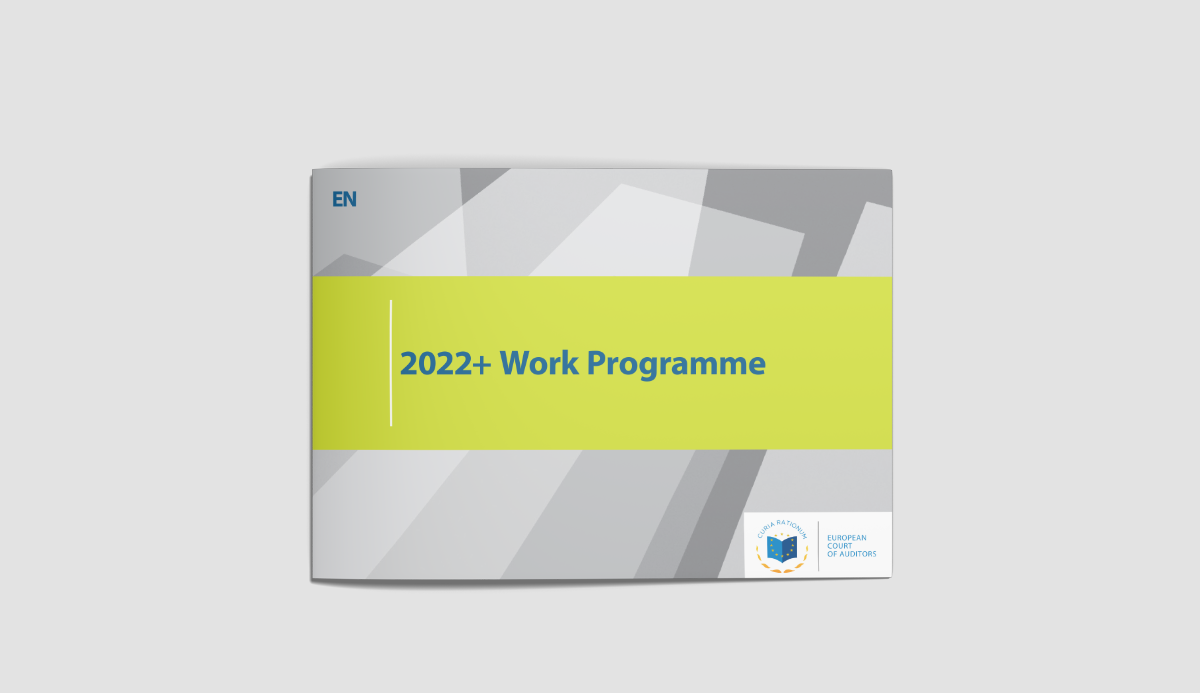 Programa de trabalho de 2022 e anos seguintes